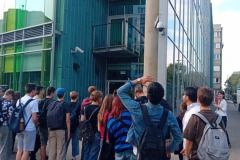 Uczniowie CLVI LO na UW