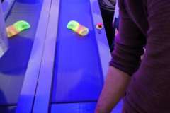 Uczniowie w Muzeum Grawitacji