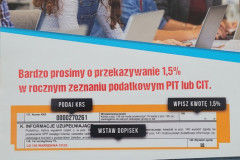 Przekaż 1,5% podatku